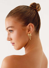 Juney Earrings - Gold