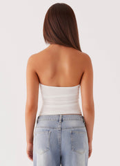 Sunlight Cascade Top - White