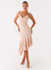 Korby Midi Dress - Pink